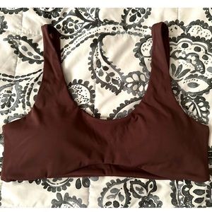 XSmall Pcheebum Sports bra in Chocolate Brown